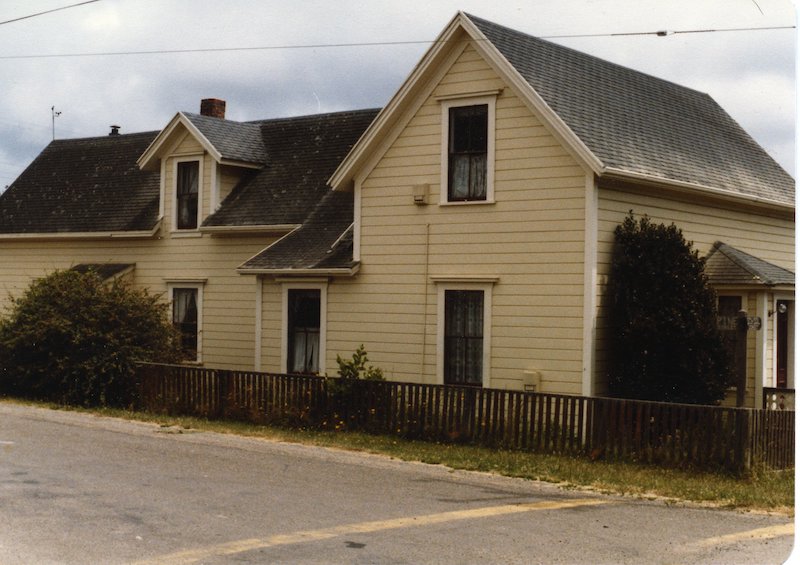 Historical house with dormer window