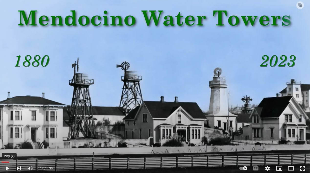 mendocino water towers video promo