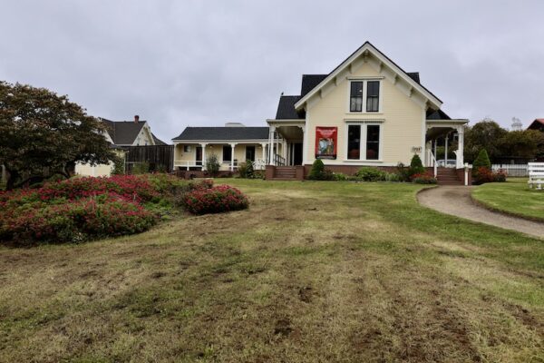 Color photo of a historic house