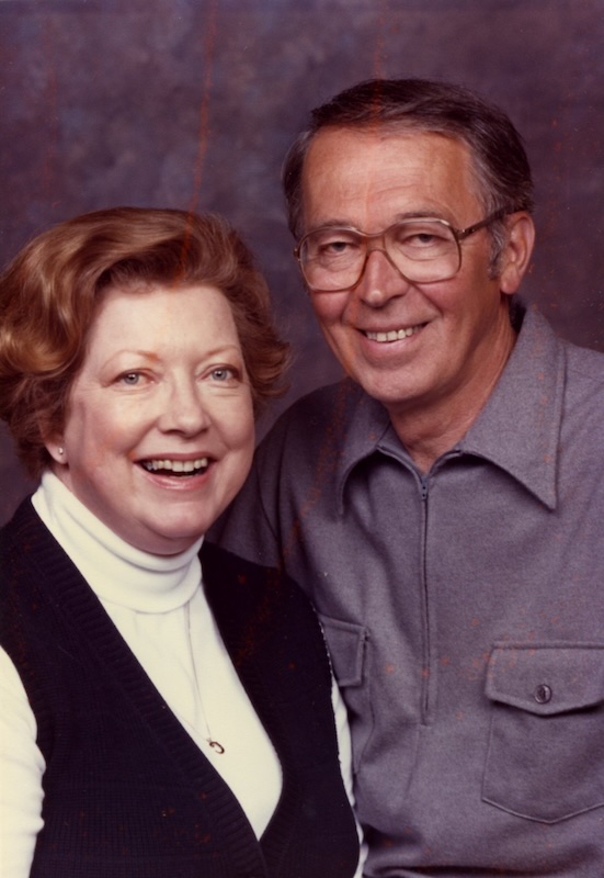 Woman and Man posing for camera