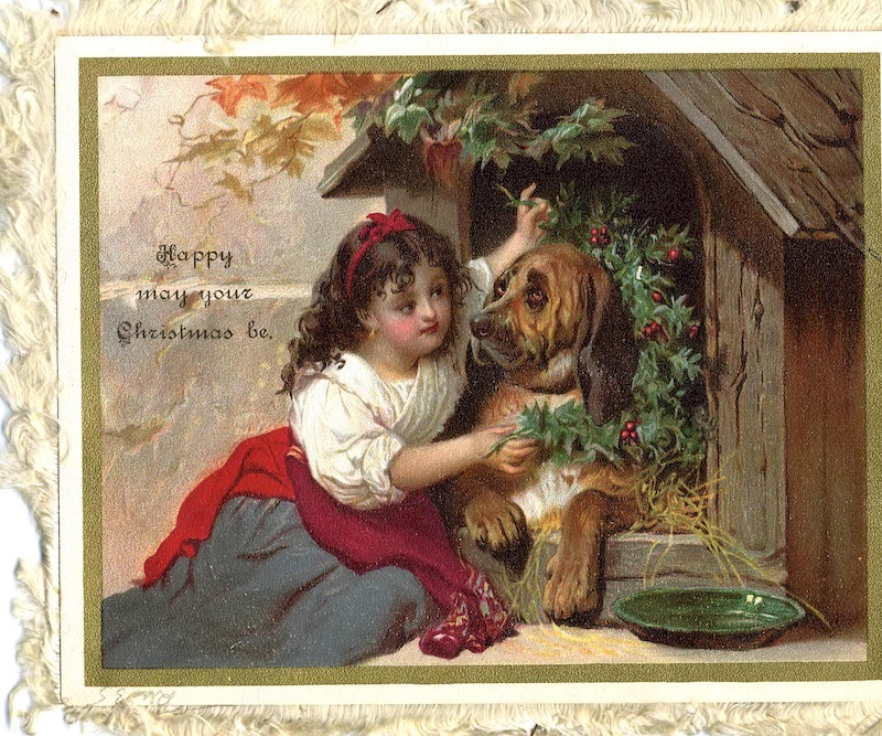 Christmas Card, 1880s