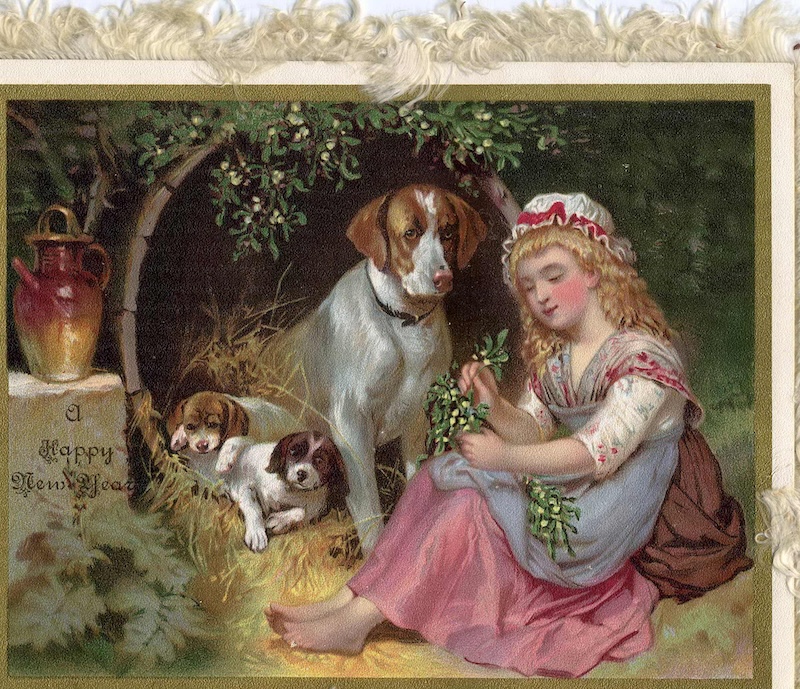 Christmas Card, 1880s
