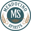 Logo for "Mendocino Spirits"