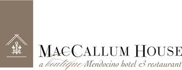 Logo for "MacCallum House, a boutique Mendocino hotel & restaurant"