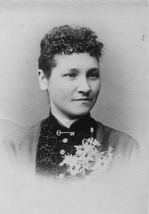 Studio portrait of a Victorian young woman